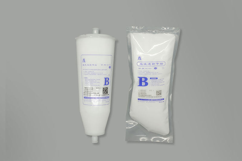 Hemodialysis dry powder